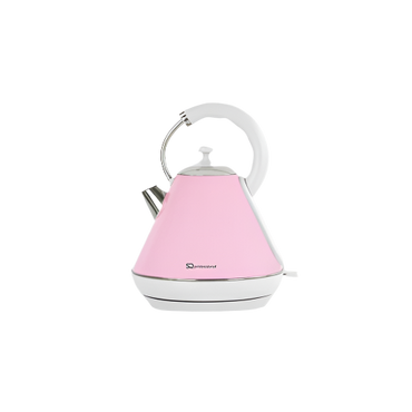 SQ Professional Dainty Legacy Electric Kettle 1.8L – Apple Blossom Floral Design, 2200W Fast Boil, Cordless Base